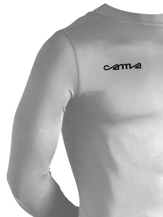 Cama Cămașă Termică Cu Mâneci Lungi Pentru Bărbați Albă Cama Cămașă Termică Cu Mâneci Lungi Pentru Bărbați Albă