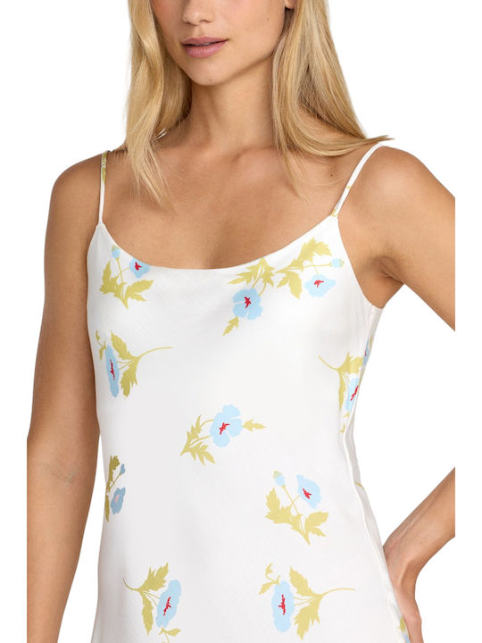 Sommer Mini Damenkleid Weiß