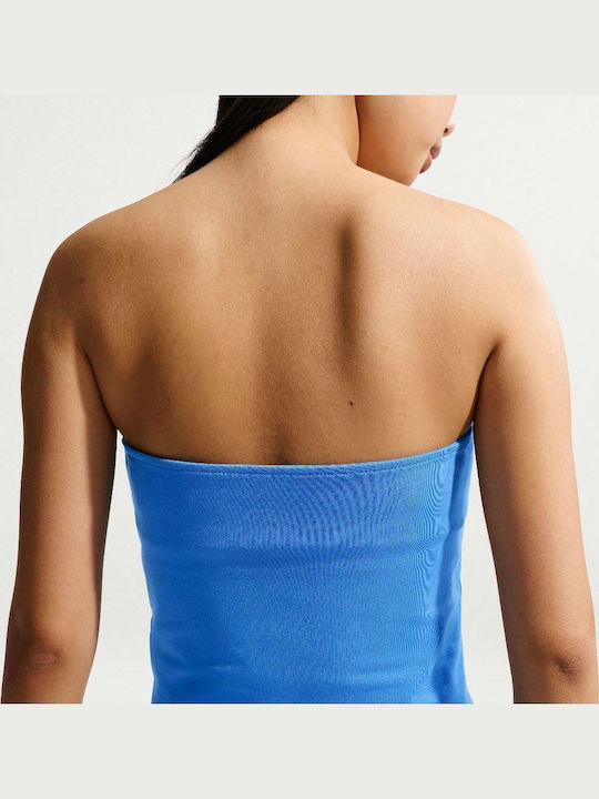 Nike Women's Strapless Top Photon Blue