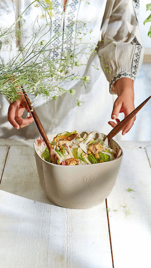 Emile Henry Round Ceramic Serving Bowl