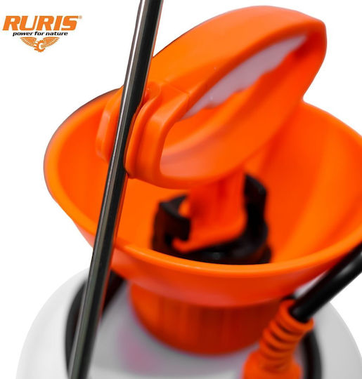 Ruris Rs 1000s – Manual Backpack Sprayer 10 L 2-3 Bar Metal Lance Safety Valve