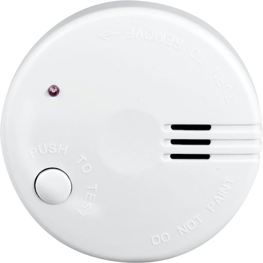 Alecto Pack 2 Compact Mini Smoke Detectors Durable 5-year Battery White
