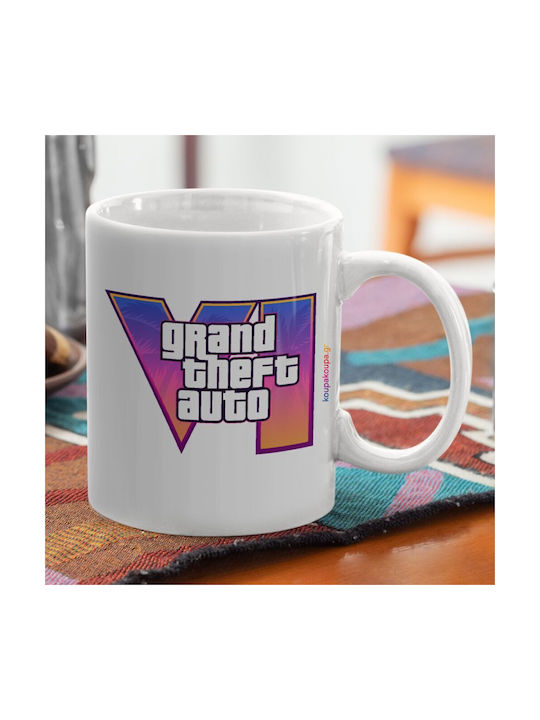 Koupakoupa GTA VI Ceramic Brown Mug 330ml