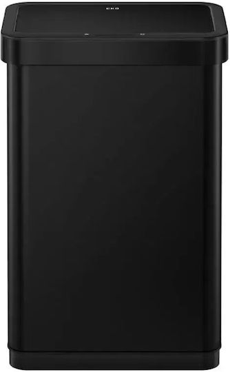 Eko Eko Waste Bin made of Inox Steel with Sensor Black 50lt