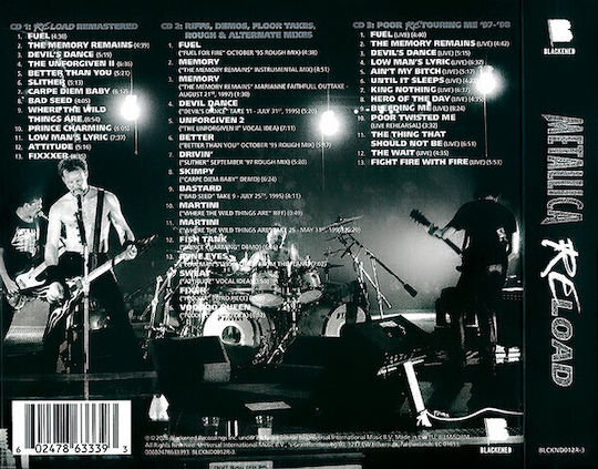 Metallica Reload Cd Cd Cd