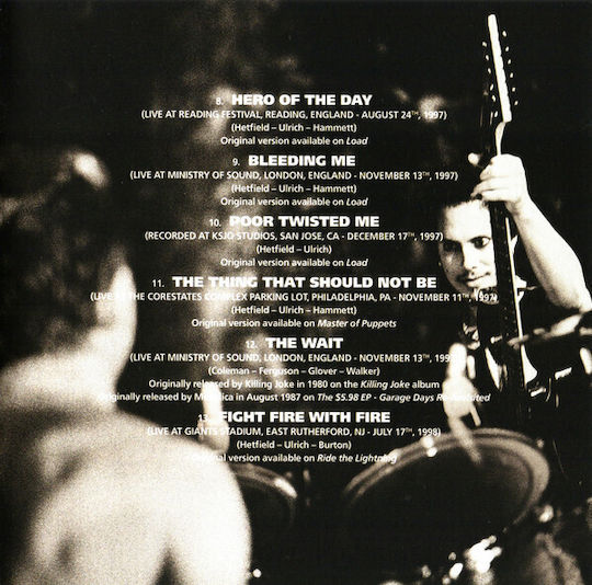 Metallica Reload Cd Cd Cd