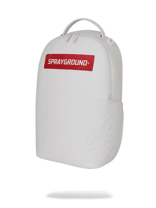 Sprayground Money Trick Ученическа Раница Бяла