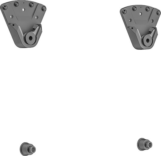 Superior 188-0089 Wandmontage TV-Halterung bis 100" und 75kg Silber