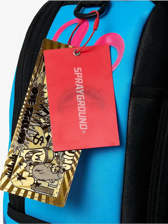 Sprayground Shark Central Cotton Candy School Backpack Junior High-High School Multicolour 29 x 15 x 46cm