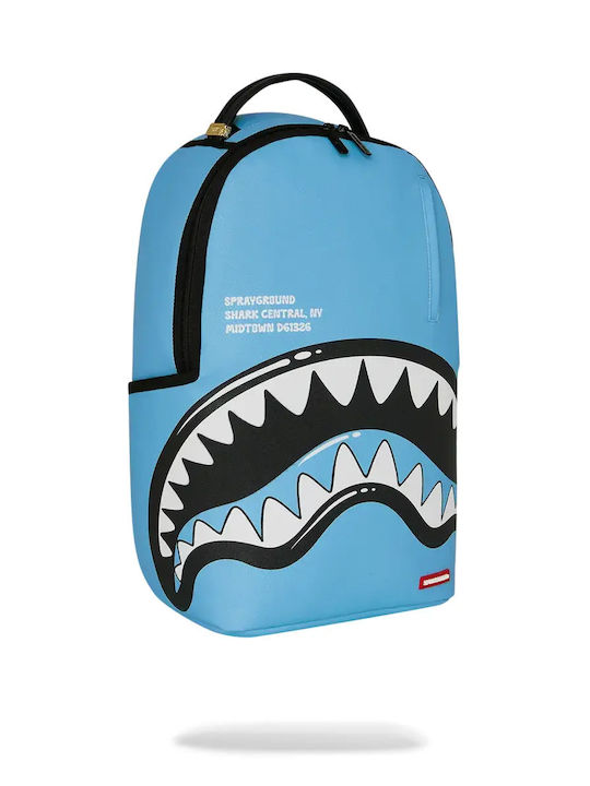 Sprayground Shark Central Bubbly Schulranzen Rucksack Hellblau