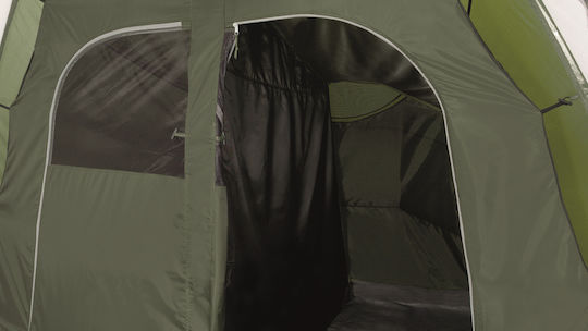Easy Camp Huntsville Twin 800 Camping Tent Tunnel Khaki with Double Cloth 4 Seasons for 8 People 750x240x200cm