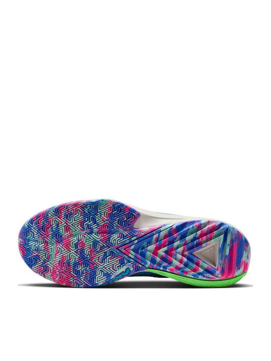Giannis Freak 5 "Greece x Nigeria" Χαμηλά Μπασκετικά Παπούτσια Blue Lightning / Emerald Rise / Phantom