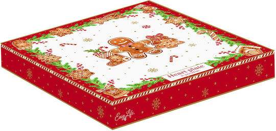 Easylife Fancy Gingerbread Platter with Hearts