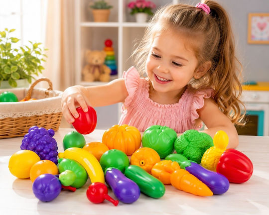 Hashtag Toys Jucării Fructe și Legume 26 buc