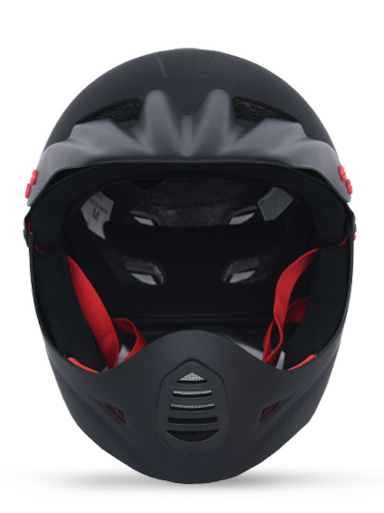 Safety Labs Stamina Full Face Downhill / Mountain Bicycle Helmet Black