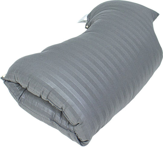 Melinen Medizinisches Nackenkissen 50x70x1cm Grau