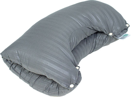 Melinen Medizinisches Nackenkissen 50x70x1cm Grau
