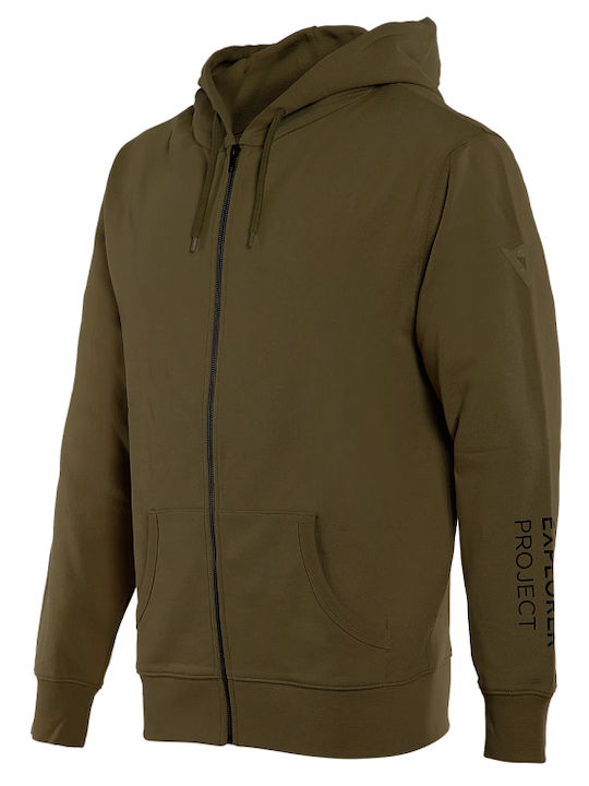 Ζακέτα με Κουκούλα Military-olive/black