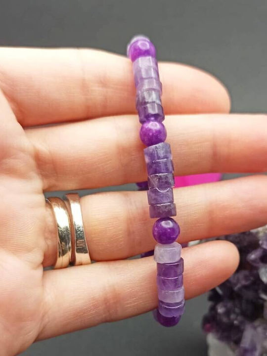 Brățară Serenity Amethyst Jade Crystal Pentru Femei