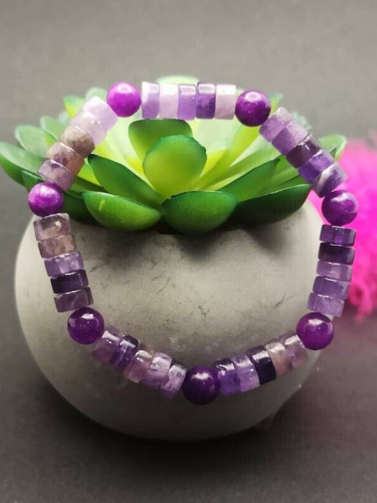 Brățară Serenity Amethyst Jade Crystal Pentru Femei
