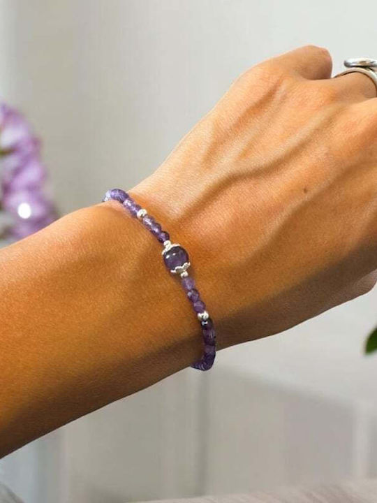 Sonia Amethyst Bracelet Women 925 Silver Accessories