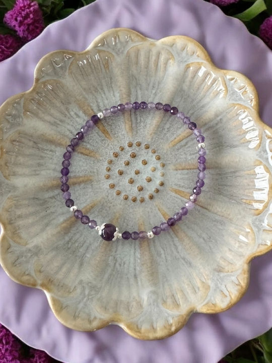 Sonia Amethyst Bracelet Women 925 Silver Accessories