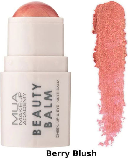 MUA Stick Ρουζ Beauty Balm Berry Blush 4gr