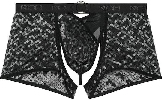 WOH Herren Sexy Boxer Schwarz