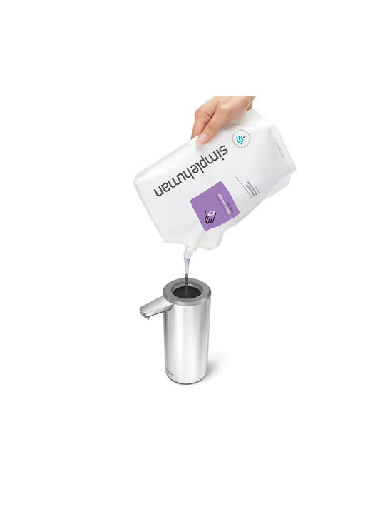 Simplehuman Dispenser από Ανοξείδωτο Ατσάλι με Αυτόματο Διανομέα 266ml