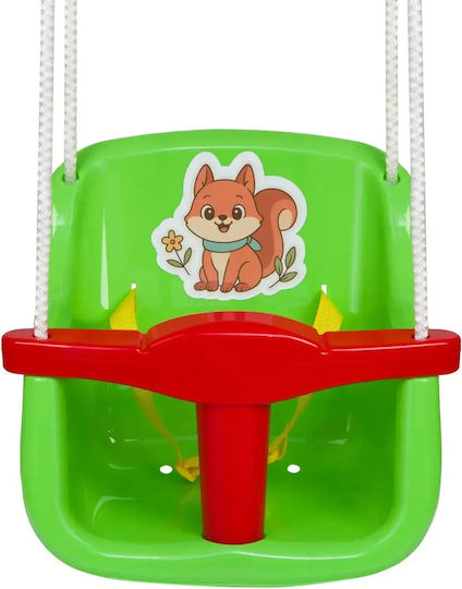 Hashtag Toys Leagăn atârnat din plastic pentru copii de 3+ ani Verde
