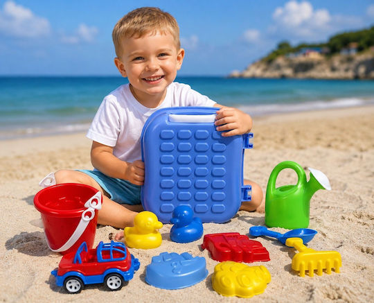 Set Little Traveler Rucsac De Nisip Albastru