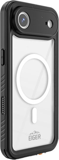 Eiger Magsafe 360 Full Body Case Iphone Air Waterproof Ip68 Drop-test 2m Black Transparent