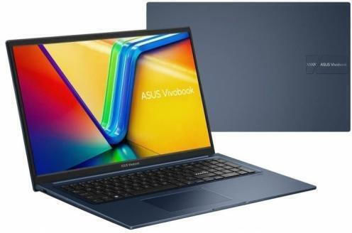 Asus Vivobook 17 X1704VA-AU1066 17.3" FHD (Core 5-120U/16GB/512GB SSD/No OS) Quiet Blue (US Keyboard)