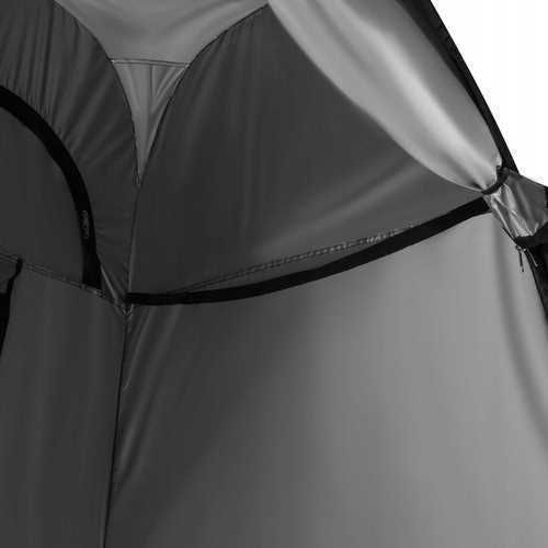 Sommer Campingzelt Pop Up Toilette Schwarz