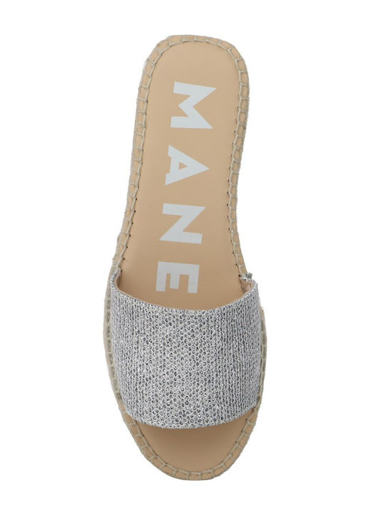 La Havana Women's Flat Silver Sandals