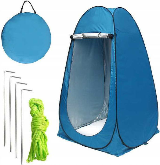 Cort Camping Pop Up Toaletă Gri 4 Anotimpuri