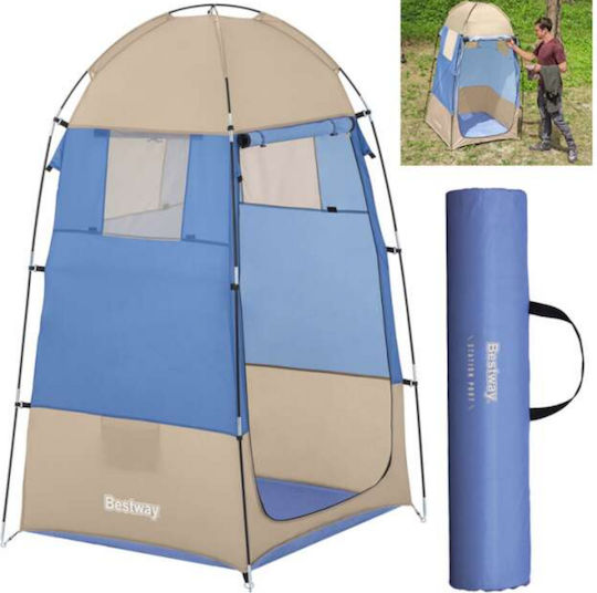 Cort De Camping Pentru Toaletă Depozitare Gri 4 Anotimpuri 110x110x190cm