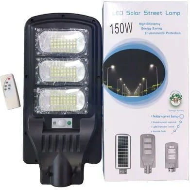 Solar LED Flood Light 150W with Remote Control
