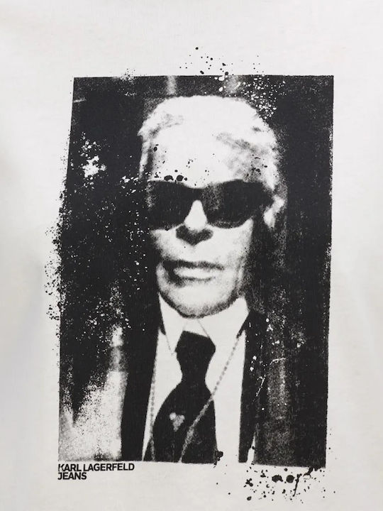 Karl Tricou Damă Ecru-Negru