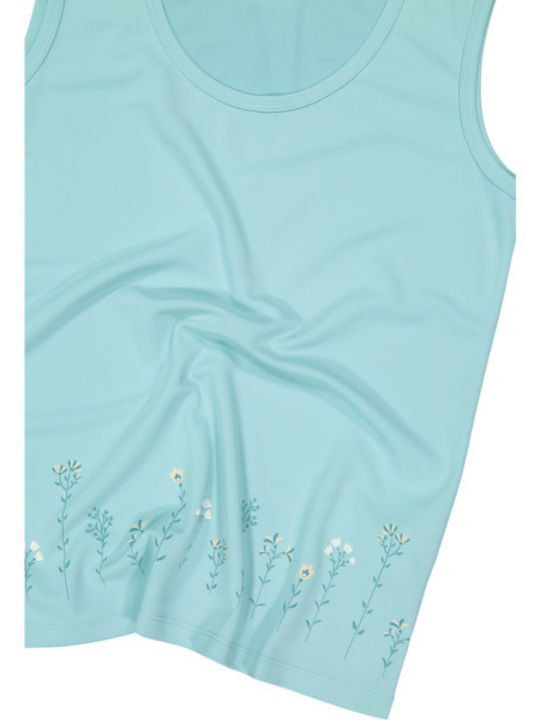 Damen T-Shirt Lagoon