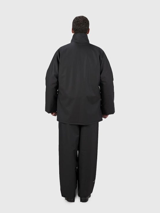 Anorak Χιτωνιο Ανδρικο Way Street Long Μαυρο