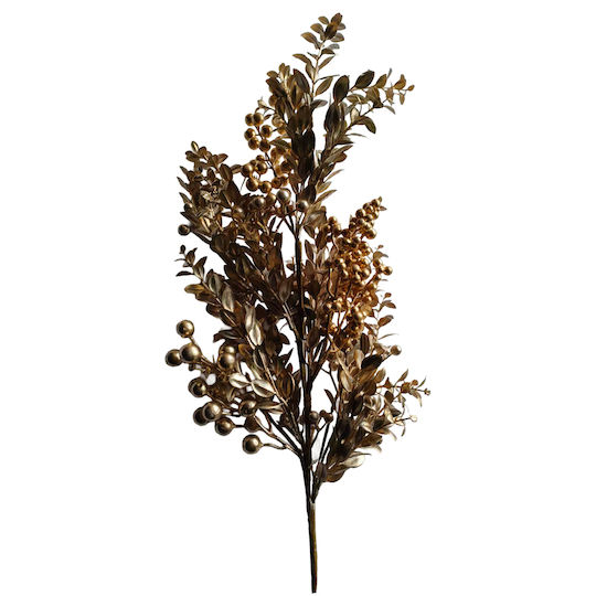InTheBox Weihnachtskranz Dekoratives Kunststoff Zweigstelle Länge 81cm 6 Stück Gold