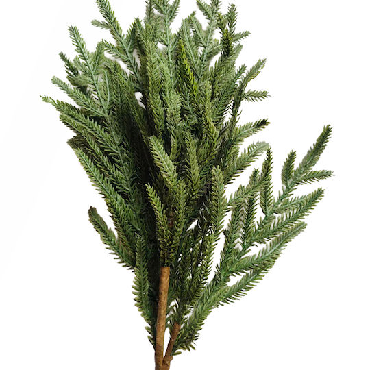 InTheBox Weihnachtskranz Dekoratives Kunststoff Zweigstelle Länge 56cm 6 Stück Grün