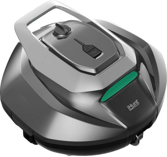 iHunt Scoatere Robot de Aspirație 23W pentru Piscine 79m² cu Filtru 2.5lt