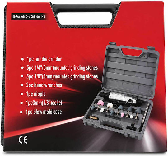 Set Șlefuitor Pneumatic de Aer Accesorii Gebo Tools