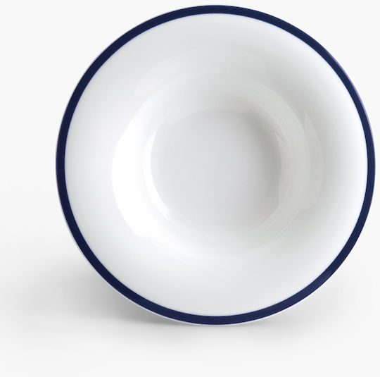 Ionia Mediterraneo Blue Porcelain Dinnerware Set 12pcs