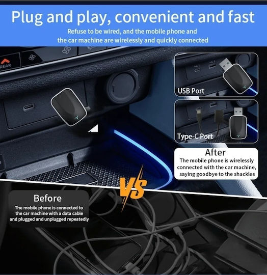 Adaptor Carplay & Android Auto Pentru Mașini