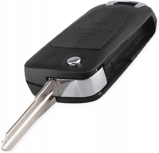 Techstar Husa Cheie Transformer Upgrade Pentru Cheie Flip 2 Butoane Lama Hu46 Compatibila Opel Astra G Vectra B Zafira A Corsa C
