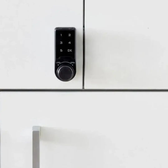 Electronic Furniture Lock Slim Lock Touch Keypad Silver – Ce1532p