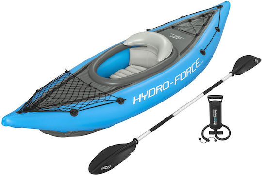 Bestway 65115 Πλαστικό Kayak Θαλάσσης 1 Ατόμου Μπλε/Γκρι